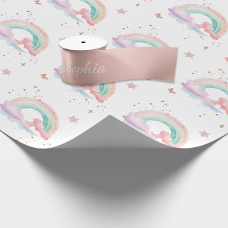 Ruban En Satin Fairy Girl Arc en ciel Magie Teapot Anniversaire