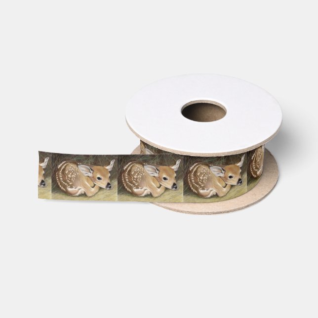 Ruban En Satin Faune (Bobine)