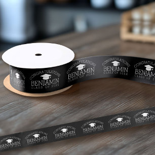 Ruban En Satin Félicitations Graduate Graduate Graduate PEUT MODI