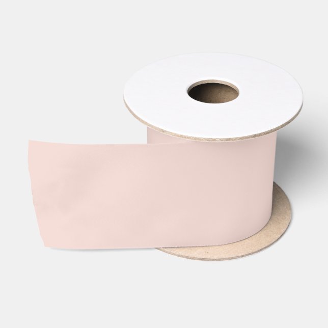 Ruban En Satin Fête des mariées rose poussiéreux (Bobine)