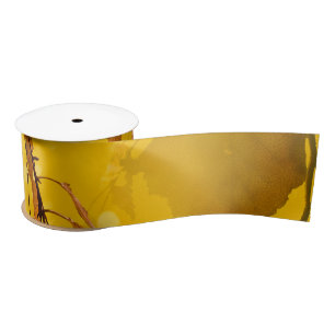 Ruban En Satin Feuilles d'automne 3