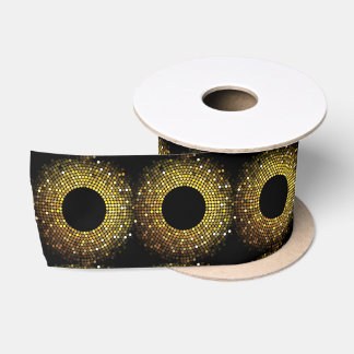 Ruban En Satin Feux de cercle chatoyants