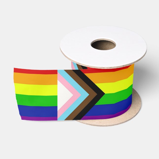 Ruban En Satin Fierté LGBTQ+ (Bobine)