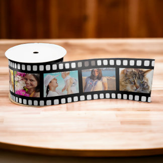 Ruban En Satin Film Strip Personnalisé do-it-yourself 10 images