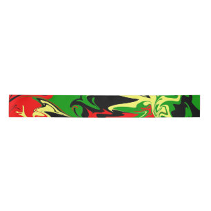 Ruban En Satin Fissures afrocentriques