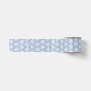 Ruban En Satin Flacon de neige bleu glace