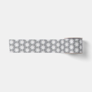Ruban En Satin Flacon de neige bleu glace