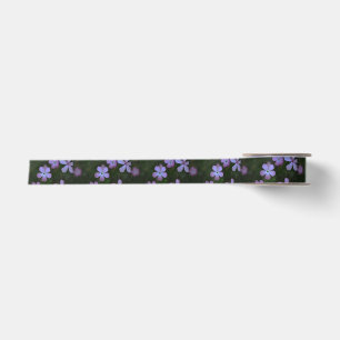 Ruban En Satin Fleur sauvage rose