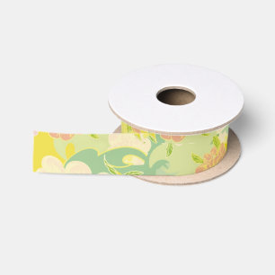 Ruban En Satin Fleurs