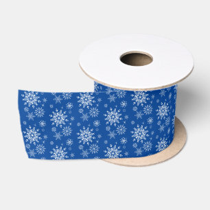 Ruban En Satin Flocon de neige Satin Ribbon