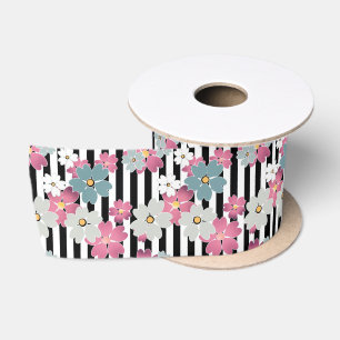 Ruban En Satin Floral