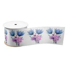 Ruban En Satin Floral