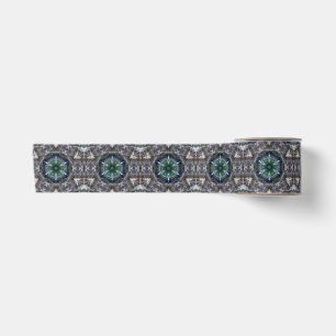 Ruban En Satin Folk Mandala