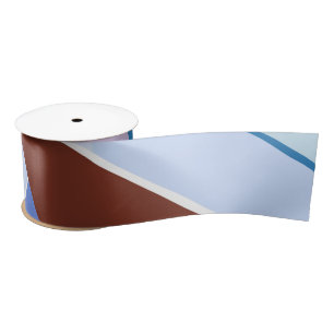 Ruban En Satin Forme géométrique Abstraite 3