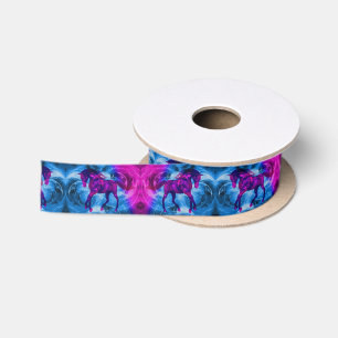 Ruban En Satin Fractage torride Imaginaire Cheval Art