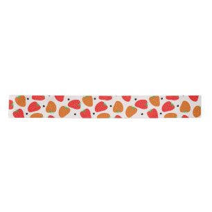 Ruban En Satin Fraise sucrée