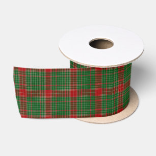Ruban En Satin Fraser of Castle Leathers Tartan