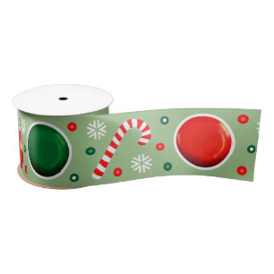 Ruban En Satin Frisbee ultime Noël