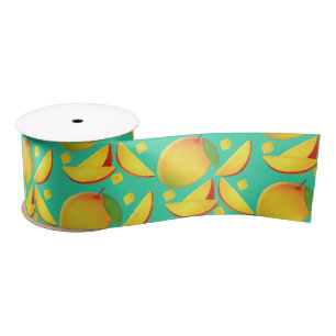 Ruban En Satin Fruit Mango