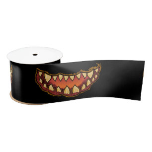 Ruban En Satin Funny Jack o-lantern Thunder_Cove