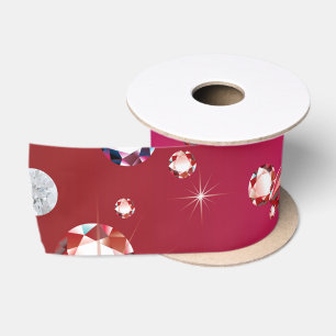 Ruban En Satin Galaxie de diamant 6