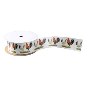 Ruban En Satin Gamefowl wheatens