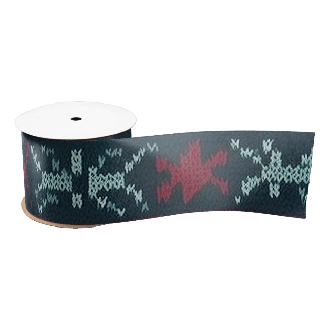Ruban En Satin Gaudy Ugly Sweat Design (Bobine)