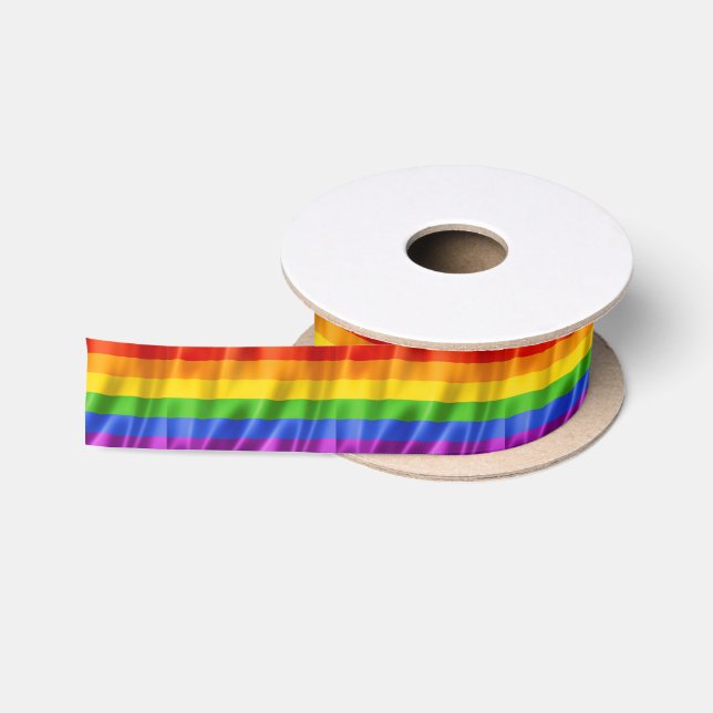Ruban En Satin Gay pride (Bobine)
