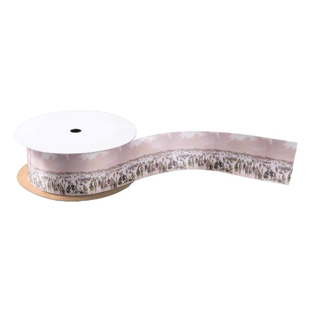 Ruban En Satin Glaçage SUPÉRIEUR (Bobine)