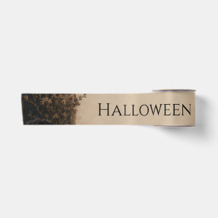 Ruban En Satin Gothique Halloween Monde Ancien Roses de Bourgogne