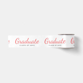 Ruban En Satin Graduate Classe de Simple Modernité Graduation
