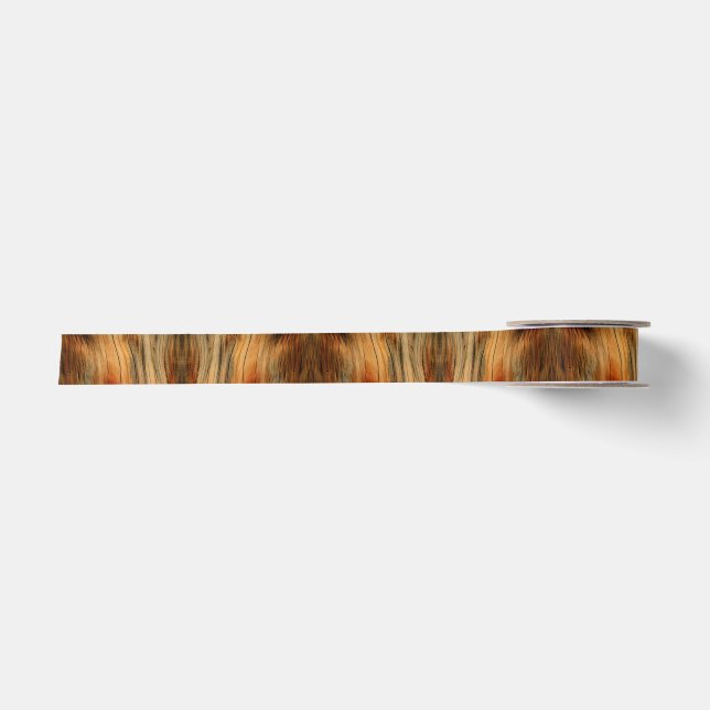 Ruban En Satin Grain de bois (Devant)
