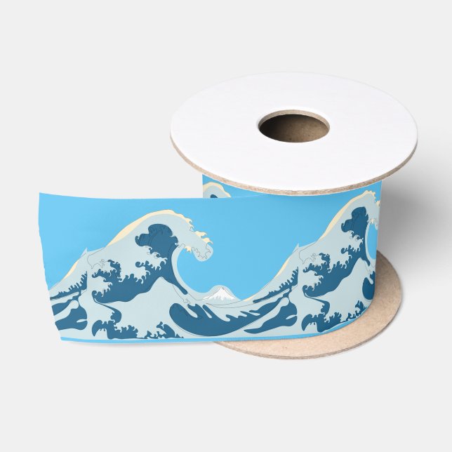 Ruban En Satin Grande vague Thunder_Cove (Bobine)