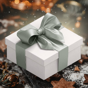 Ruban En Satin Green de la forêt de Noël 8C9385