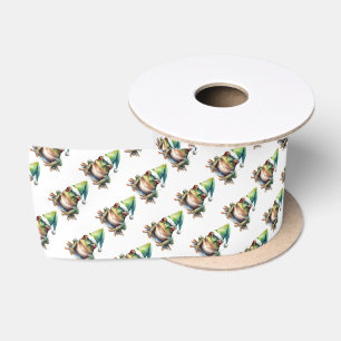 Ruban En Satin Grenouille de Noël Frolic