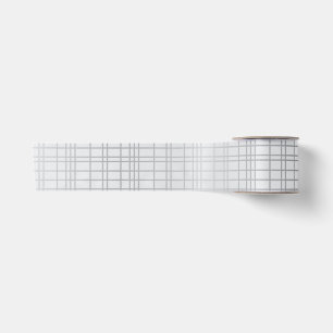 Ruban En Satin Gris, moderne, simple, cool, lignes de grille tend