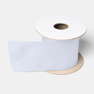 Ruban En Satin Gris Pervenche Doux Blanc Pastel Uni