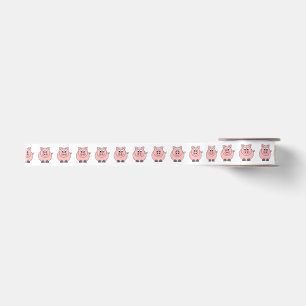 Ruban En Satin Gros porc rose