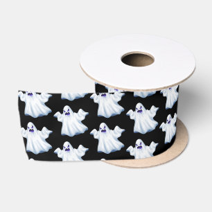Ruban En Satin Halloween Satin Ribbon Ghost