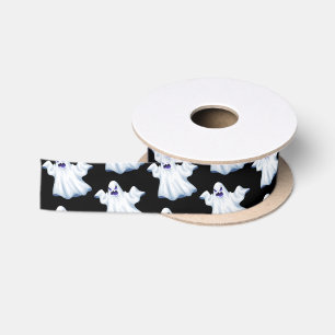 Ruban En Satin Halloween Satin Ribbon Ghost