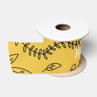 Ruban En Satin Happy new year 2026 Ribbon custom
