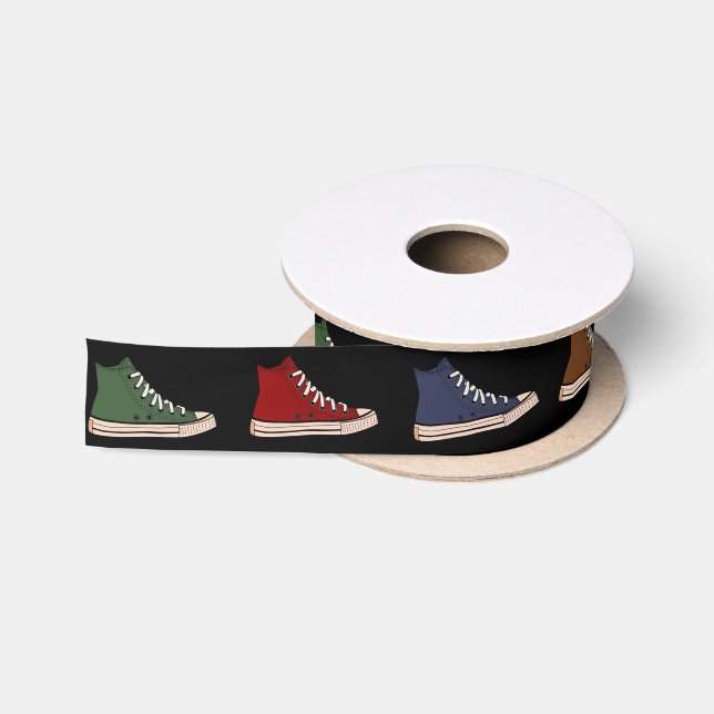 Ruban En Satin High-top sneakers (Bobine)