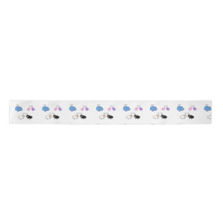 Ruban En Satin Hippo Birdies Two Ewes