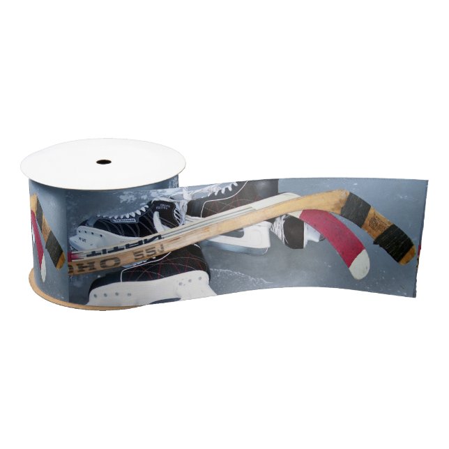 Ruban En Satin Hockey (Bobine)