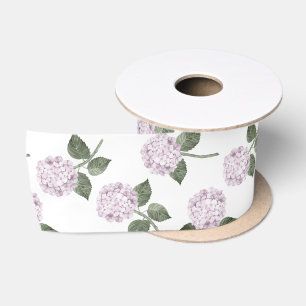 Ruban En Satin Hydrangea Rose Fleurie Florale