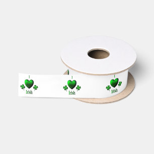 Ruban En Satin I Heart Irish