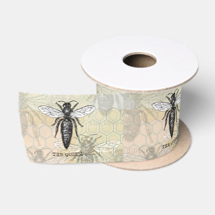 Ruban En Satin Illustration d'antiquité de l'insecte de la reine 