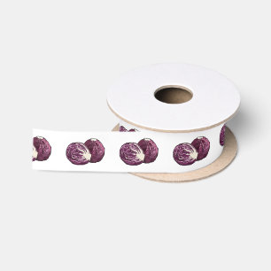 Ruban En Satin Illustration de chou rouge