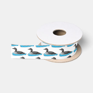 Ruban En Satin Illustration de Loon bird