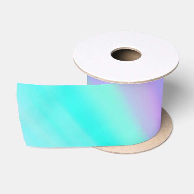 Ruban En Satin Iridparme arc-en-ciel (Bobine)